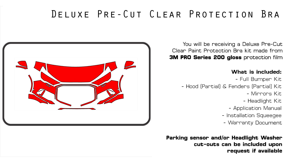Partial Hood Fender & Mirror Kit | AUDI SQ7 2020 Partial Hood Fender & Mirror Kit | AUDI SQ7 2020