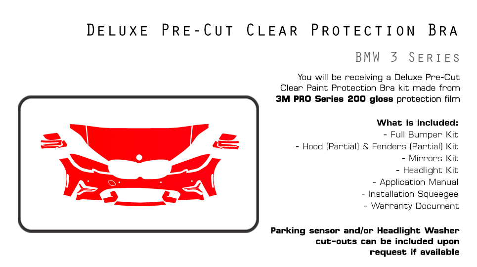 Partial Hood Fender & Mirror Kit | BMW 8 SERIES CONVERTIBLE 2022 Partial Hood Fender & Mirror Kit | BMW 8 SERIES CONVERTIBLE 2022