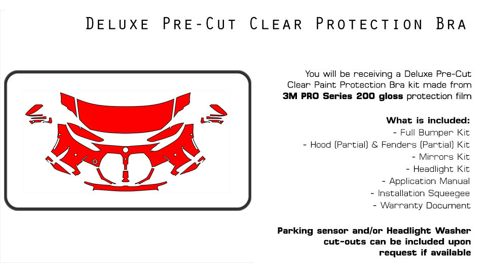 Partial Hood Fender & Mirror Kit | CHEVROLET TAHOE LT 2021