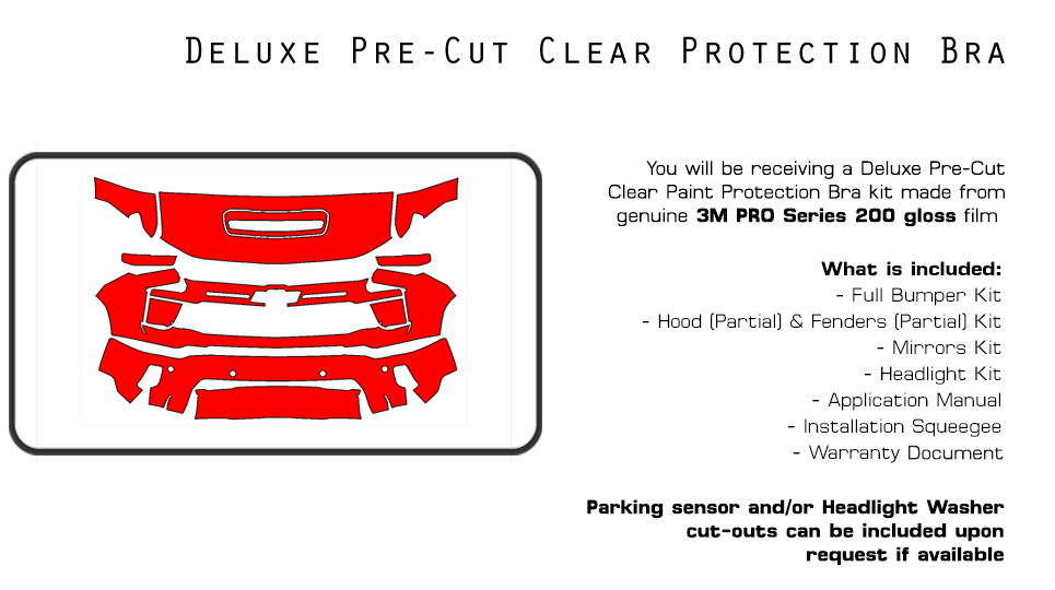 Partial Hood Fender & Mirror Kit | CHEVROLET SILVERADO 2500HD LT 2017 Partial Hood Fender & Mirror Kit | CHEVROLET SILVERADO 2500HD LT 2017