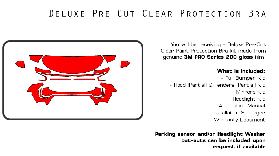Partial Hood Fender & Mirror Kit | CHEVROLET TAHOE Z71 2021 Partial Hood Fender & Mirror Kit | CHEVROLET TAHOE Z71 2021