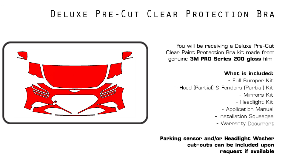 Partial Hood Fender & Mirror Kit | GENESIS G70 2022 Partial Hood Fender & Mirror Kit | GENESIS G70 2022
