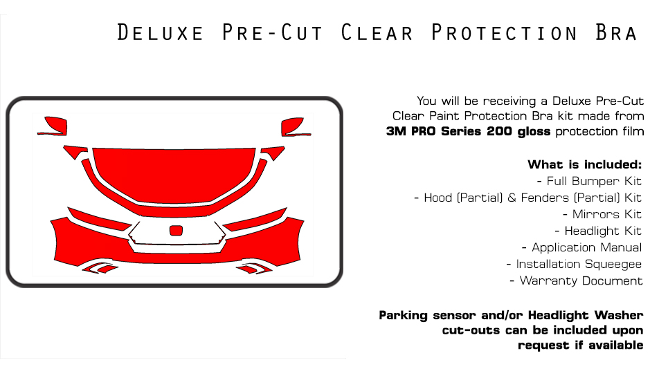 Partial Hood Fender & Mirror Kit | HYUNDAI SANTA FE HYBRID 2023 Partial Hood Fender & Mirror Kit | HYUNDAI SANTA FE HYBRID 2023