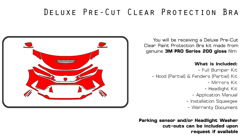 Partial Hood Fender & Mirror Kit | HYUNDAI SANTA FE SE - SEL 2023 Partial Hood Fender & Mirror Kit | HYUNDAI SANTA FE SE - SEL 2023