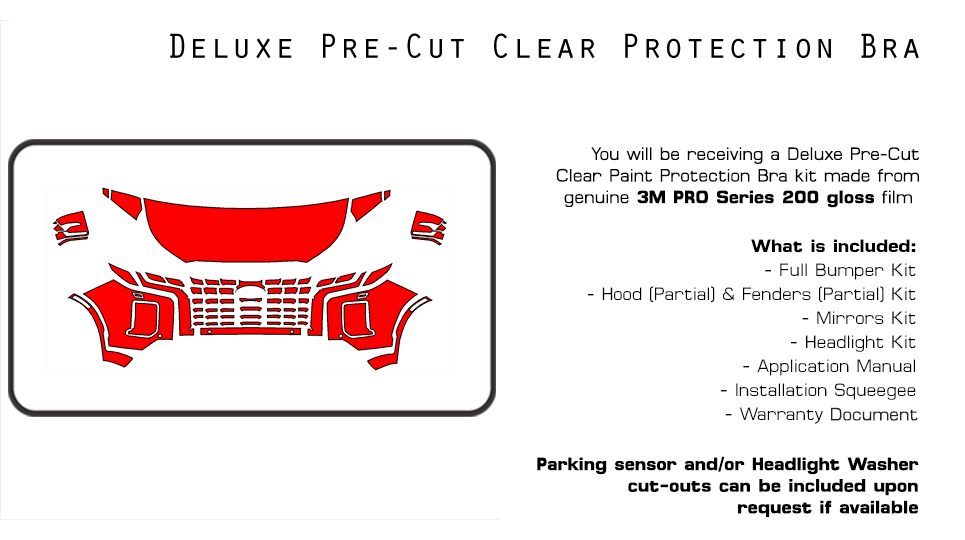 Partial Hood Fender & Mirror Kit | AUDI Q5 SUV 2023 Partial Hood Fender & Mirror Kit | AUDI Q5 SUV 2023