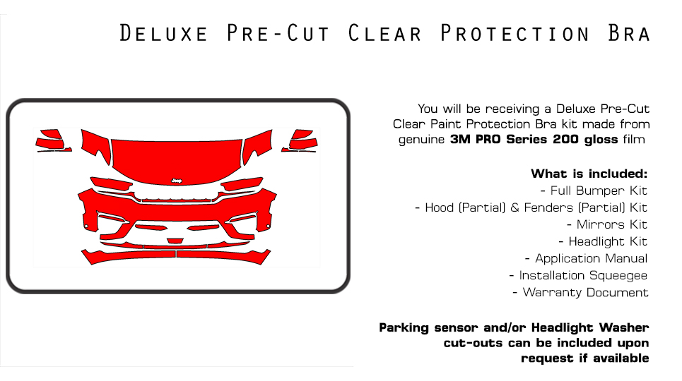 Partial Hood Fender & Mirror Kit | JEEP GRAND CHEROKEE LAREDO E 2022