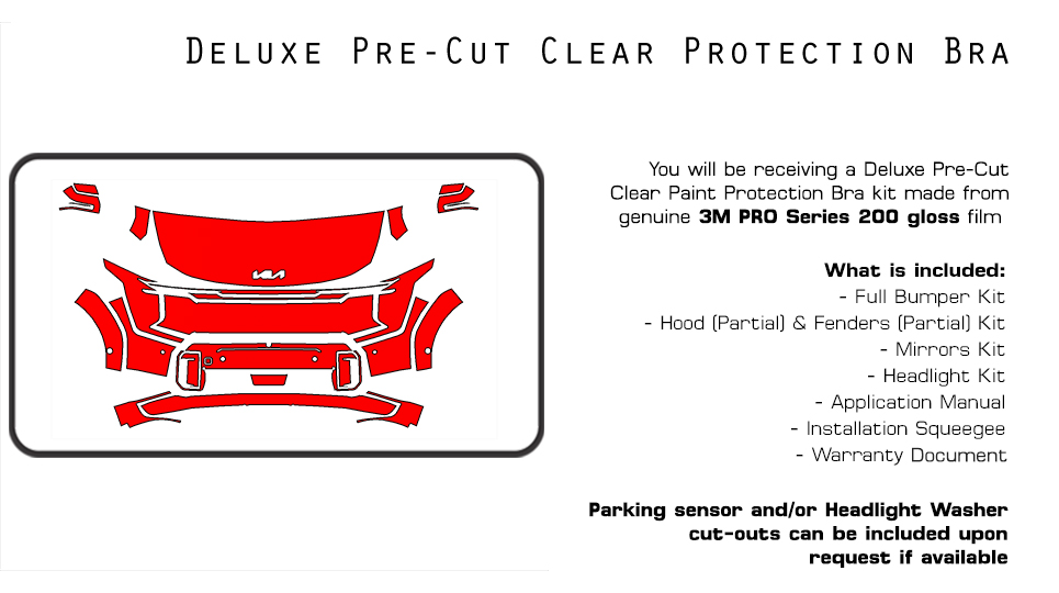 Partial Hood Fender and Mirror Kit | KIA EV6 2024