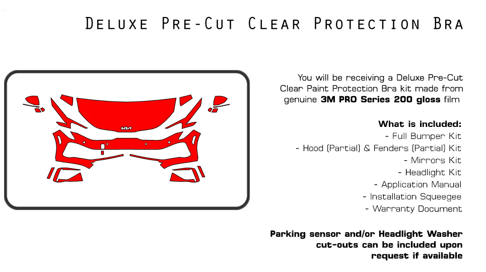 Partial Hood Fender and Mirror Kit | KIA K5 2025