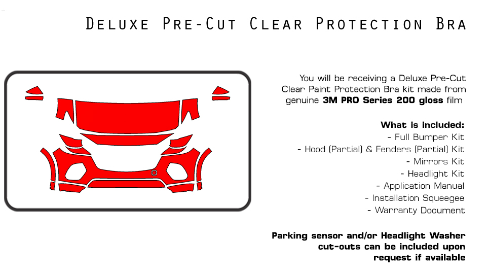 Partial Hood Fender and Mirror Kit | MAZDA CX-30 2020 Partial Hood Fender and Mirror Kit | MAZDA CX-30 2020