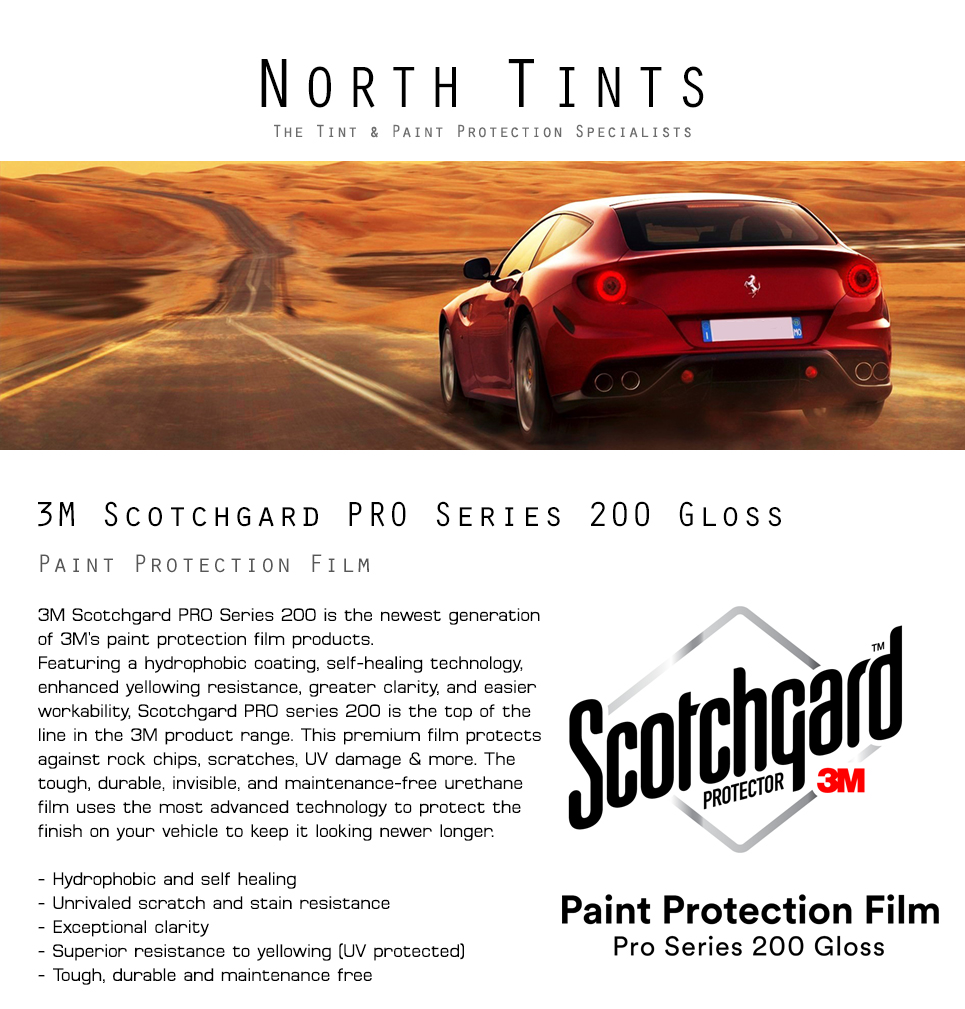 12″ Rolls 3M 948 PRO SERIES Scotchgard Paint Protection Clear Film