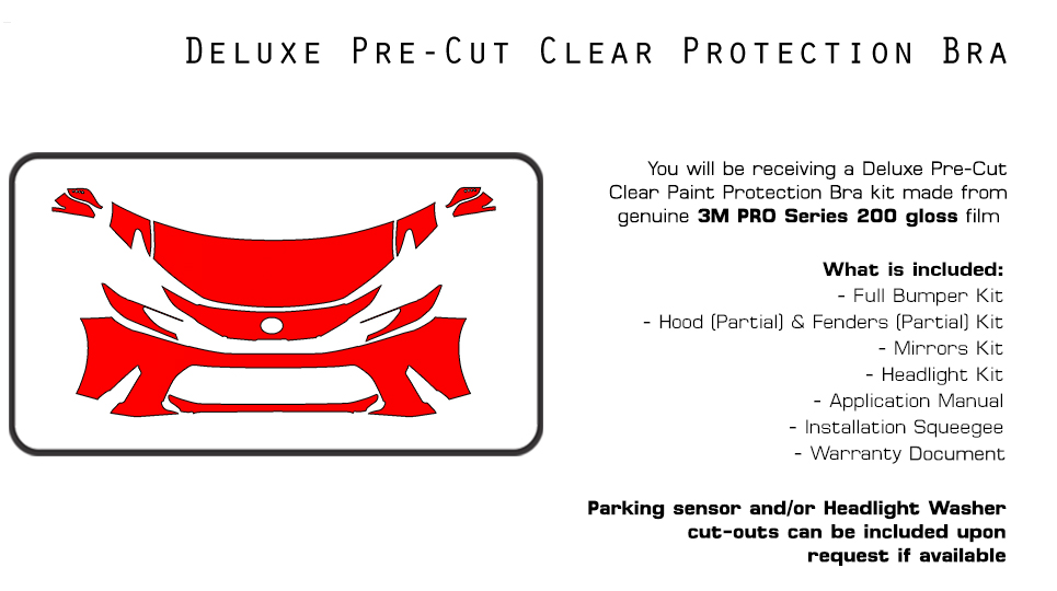 Partial Hood Fender & Mirror Kit | TOYOTA CAMRY 2025 Partial Hood Fender & Mirror Kit | TOYOTA CAMRY 2025