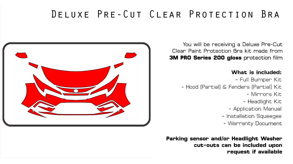 Partial Hood Fender & Mirror Kit | TOYOTA SIENNA 2023 Partial Hood Fender & Mirror Kit | TOYOTA SIENNA 2023