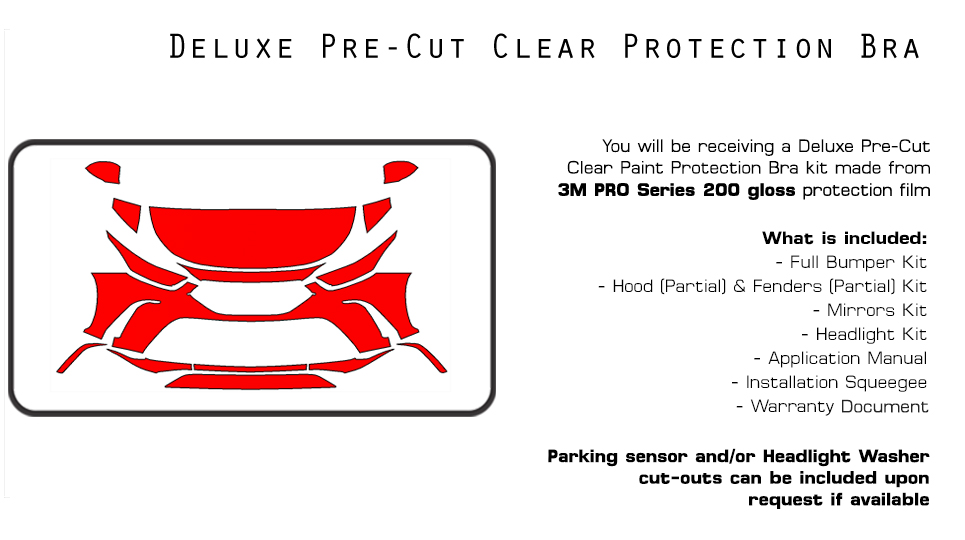 Partial Hood Fender & Mirror Kit | TOYOTA HIGHLANDER 2019 Partial Hood Fender & Mirror Kit | TOYOTA HIGHLANDER 2019
