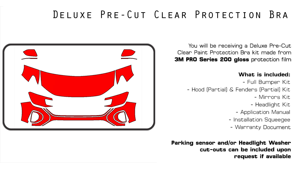 Partial Hood Fender & Mirror Kit | CHEVROLET SUBURBAN LS 2024 Partial Hood Fender & Mirror Kit | CHEVROLET SUBURBAN LS 2024